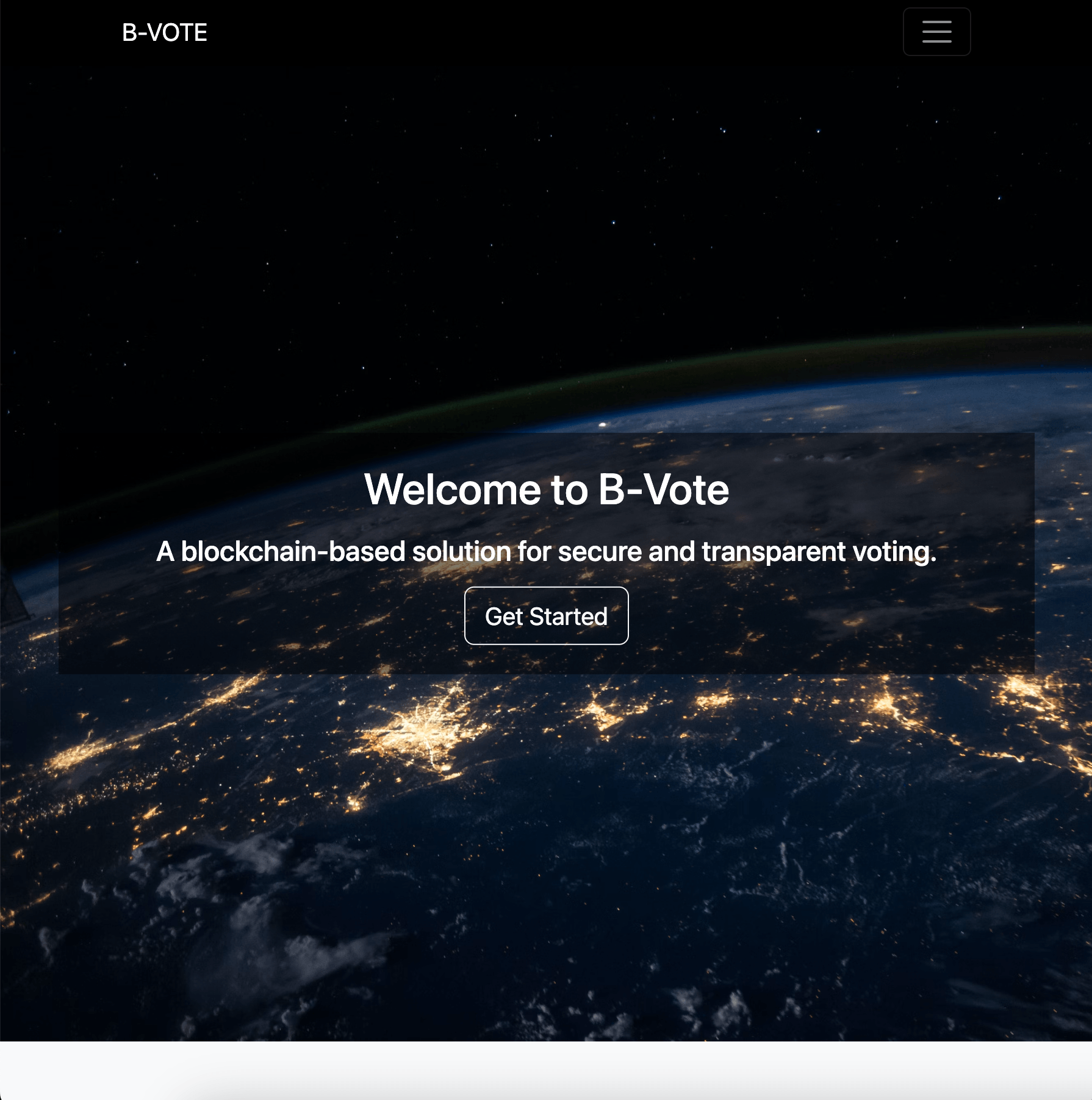 B-Vote — screenshot
